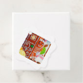 WEIHNACHTSMANN Fancy Square Geschenkanhänger (Beispiel)