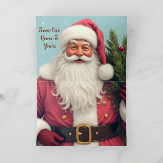 Weihnachtsmann-Feiertag Weihnachten Karte