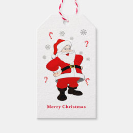 Weihnachtsmann-Feiertags-Geschenk-Anhänger Geschenkanhänger