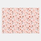 Weihnachtsmann-Feiertags-Geschenkpapier Geschenkpapier Set (Vorderseite 2)