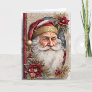 Weihnachtsmann  feiertagskarte