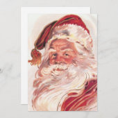 Weihnachtsmann Feiertagskarte (Vorne/Hinten)