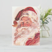 Weihnachtsmann Feiertagskarte (Stehend Vorderseite)