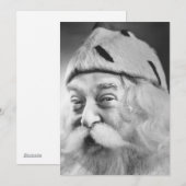 Weihnachtsmann Feiertagskarte (Vorne/Hinten)