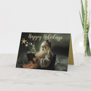 Weihnachtsmann Feiertagskarte