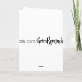 Weihnachtsmann... Feiertagskarte (Rückseite)