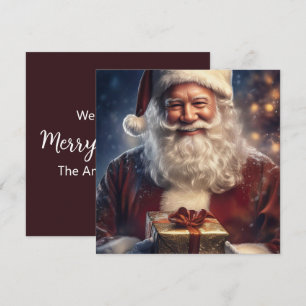 Weihnachtsmann  feiertagskarte