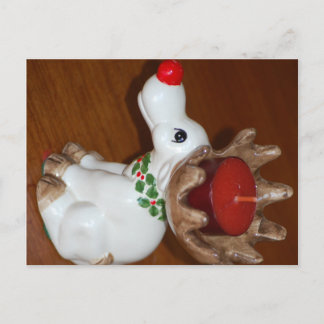 Weihnachtsmann Feiertagspostkarte