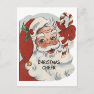 Weihnachtsmann Feiertagspostkarte