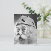 Weihnachtsmann Feiertagspostkarte (Stehend Vorderseite)