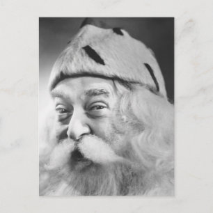 Weihnachtsmann Feiertagspostkarte