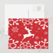 Weihnachtsmann Feiertagspostkarte (Vorne/Hinten)