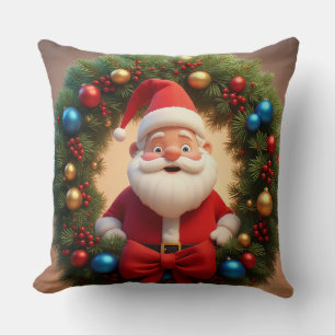 🌸 Weihnachtsmann Festlicher gemütlicher Heimstil Kissen