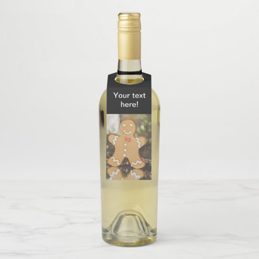 Weihnachtsmann Flaschenanhänger (Auf Flasche)