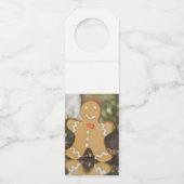 Weihnachtsmann Flaschenanhänger (Rückseite)