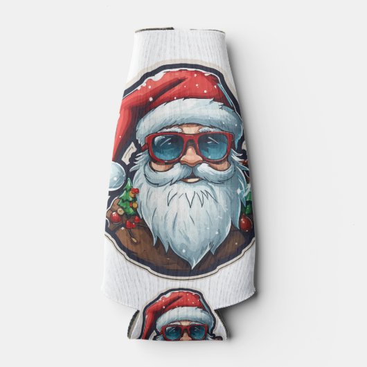 Weihnachtsmann Flaschenkühler (Vorderseite)