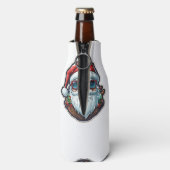 Weihnachtsmann Flaschenkühler (Flasche Rückseite)