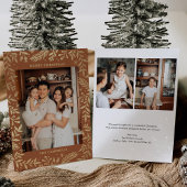 Weihnachtsmann Foto Florenz Folien Feiertagskarte