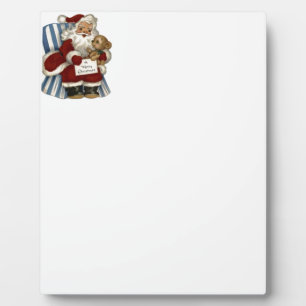 Weihnachtsmann Fotoplatte