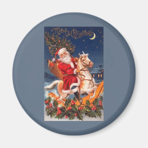Weihnachtsmann Frohe Weihnachten Magnet