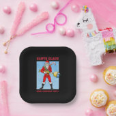 Weihnachtsmann Frohe Weihnachten Teil 2 Pappteller (Party)