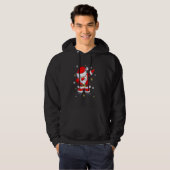 Weihnachtsmann für Kinder Männer Hoodie (Vorne ganz)