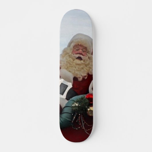 Weihnachtsmann für Weihnachten Skateboard (Vorne)