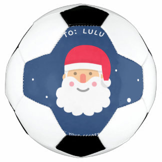 Weihnachtsmann Fußball