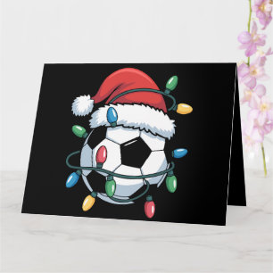 Weihnachtsmann Fußball Sport Weihnachten Fußballsp Karte