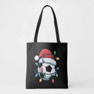 Weihnachtsmann Fußball Sport Weihnachten Fußballsp Tasche
