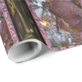 Weihnachtsmann Gala Geschenkpapier (Rolleneckpunkt)