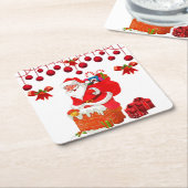 Weihnachtsmann_GC - Untersetzer (angewinkelt)