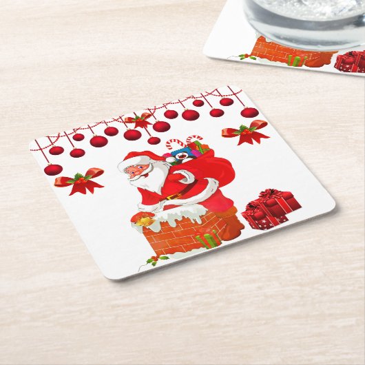 Weihnachtsmann_GC - Untersetzer (angewinkelt)