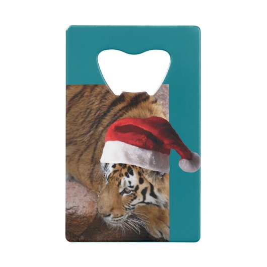 Weihnachtsmann Geldbeutel Flaschenöffner (Vorderseite)
