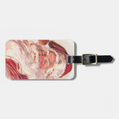 Weihnachtsmann Gepäckanhänger (Vorderseite horizontal)