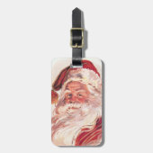 Weihnachtsmann Gepäckanhänger (Vorderseite vertikal)