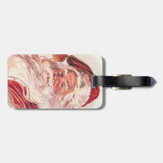 Weihnachtsmann Gepäckanhänger (Rückseite horizontal)