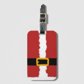 Weihnachtsmann Gepäckanhänger (Vorderseite Vertikal)