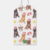 Weihnachtsmann Geschenkanhänger (Rückseite)