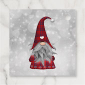 Weihnachtsmann Geschenkanhänger (Rückseite)