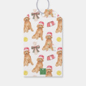 Weihnachtsmann Geschenkanhänger (Rückseite)