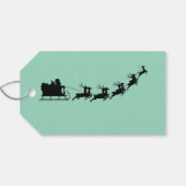 Weihnachtsmann geschenkanhänger (Rückseite Horizontal)