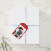 Weihnachtsmann Geschenkanhänger (Mit Garn)