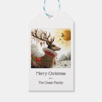 Weihnachtsmann Geschenkanhänger