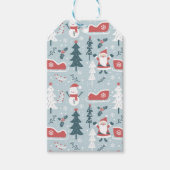Weihnachtsmann Geschenkanhänger (Vorderseite)
