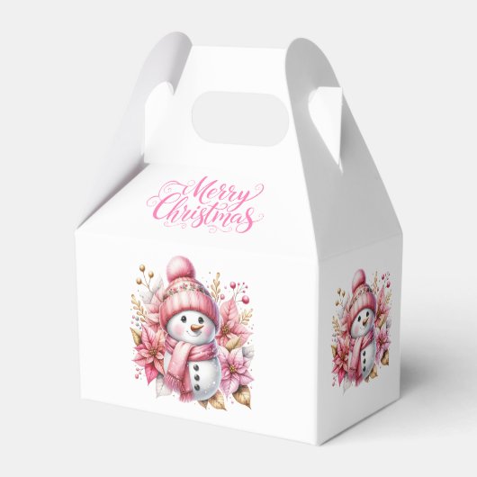 Weihnachtsmann Geschenkbox Geschenkschachtel (Vorderseite)