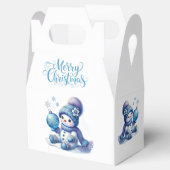 Weihnachtsmann Geschenkbox Geschenkschachtel (Geöffnet)