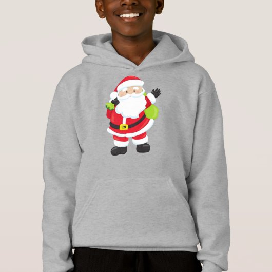 Weihnachtsmann, Geschenke, Geschenke, Geschenke, W Hoodie (Vorderseite)