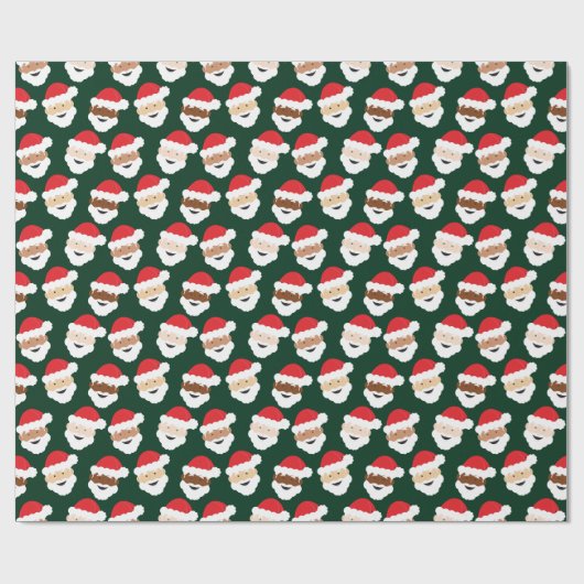 Weihnachtsmann Geschenkpapier (Flach)