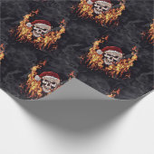 Weihnachtsmann Geschenkpapier (Ecke)